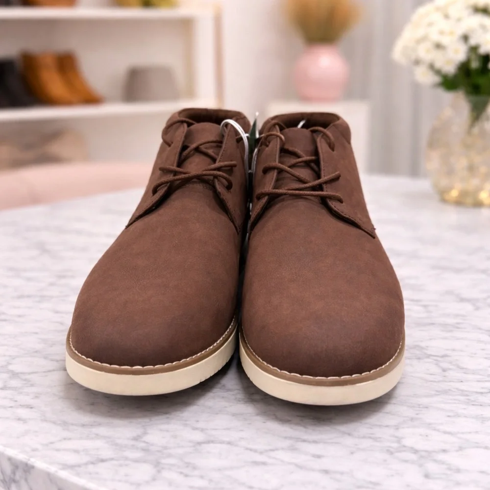 Goodfellow & Co Men’s Chukka Boots Brown Size 13 NWT Casual Comfort Shoes